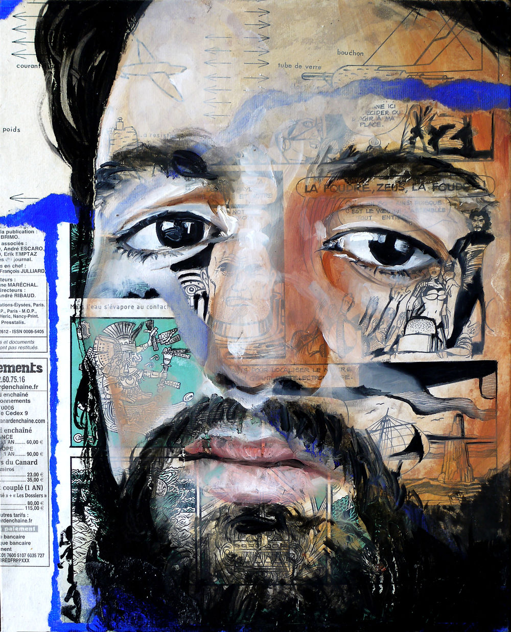 Jésus 24x32 cm - Peinture