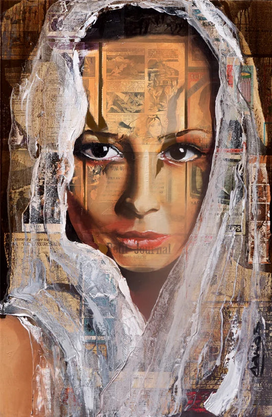 La mariée - Impression sur aluminium