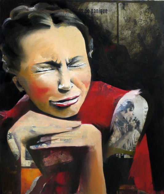 Pas de panique- Impression sur aluminium