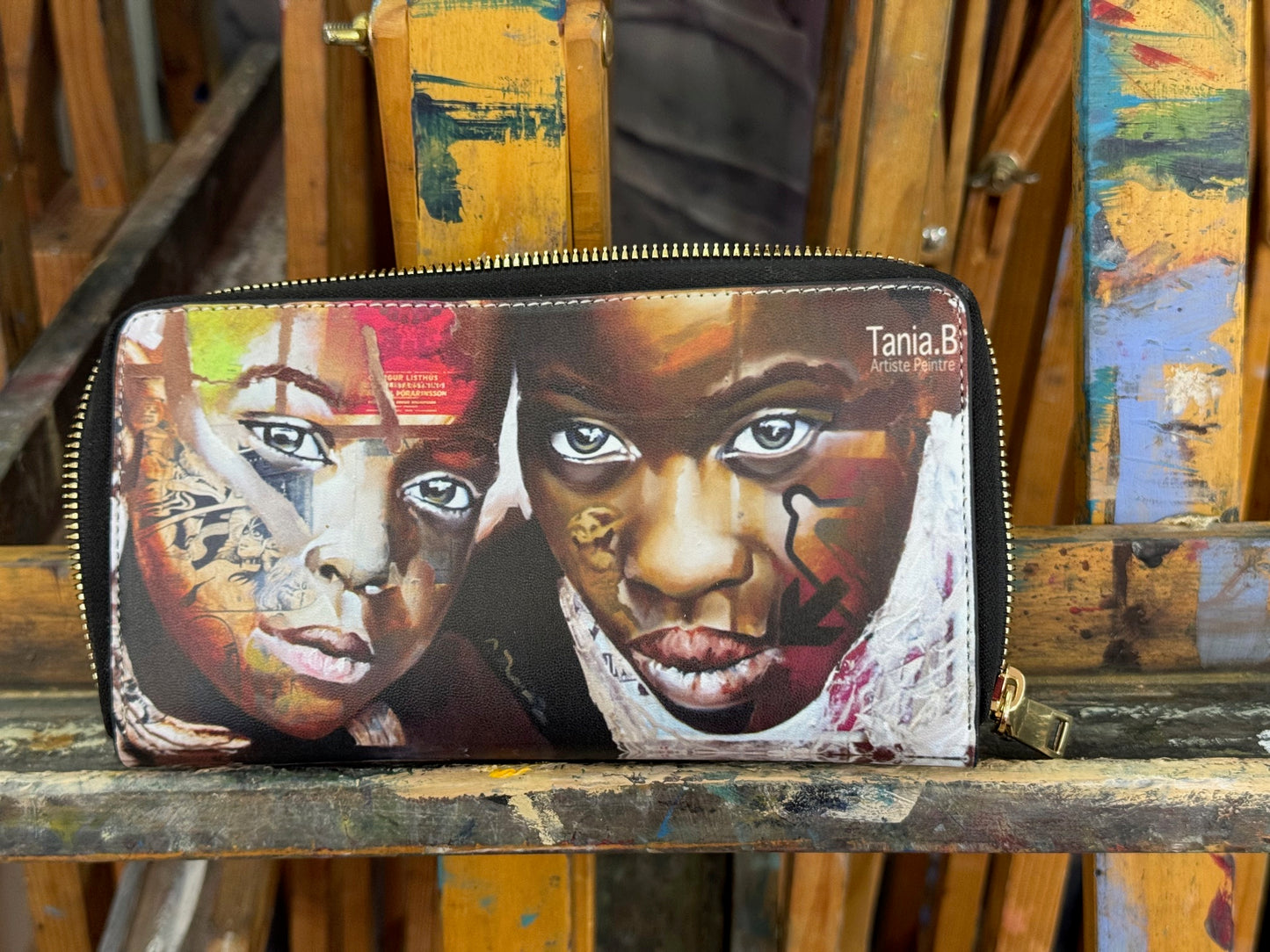 Un porte-monnaie unique, entre art et élégance !