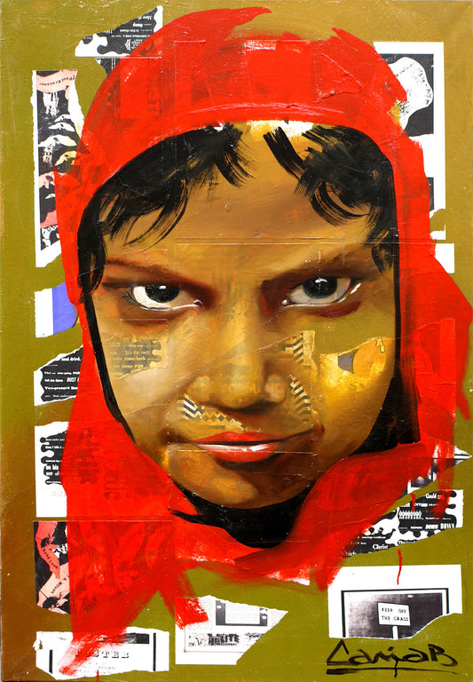 Fixation 120 x 80 cm - Peinture